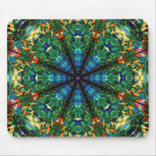 Kaleidoscoop van kleuren muismat