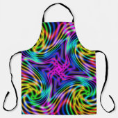 Kaleidoscoopstraling Schort (Voorkant)