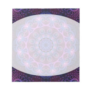 Kaleidoscope Apophysis Mandala Hearts Notitieblok