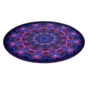Kaleidoscope Apophysis Mandala Hearts Snijplank