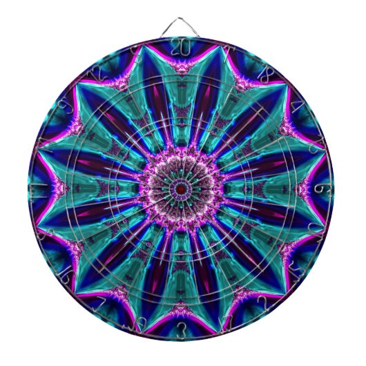 Kaleidoscope Art 1 Cible de flechettes (Devant)