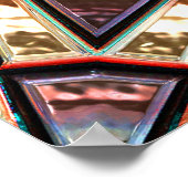 Kaleidoscope Art 40A-40B Options d'image Affiches (Coin)