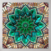 Kaleidoscope Art 40A-40B Options d'image Affiches (Devant)