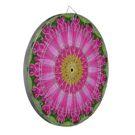 Kaleidoscope Aster Dartbord (Voorkant Links)