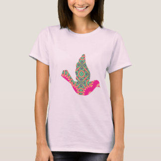 Kaleidoscope Bird T-shirt. T-shirt