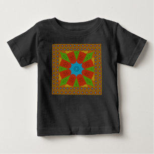 Kaleidoscope Bloom Een Levendige Afrikaanse Print 