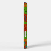 Kaleidoscope Bloom Een Levendige Afrikaanse Print Case-Mate iPhone Case (Achterkant / Rechts)