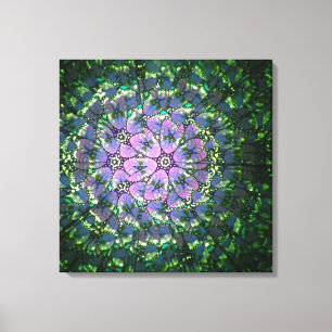Kaleidoscope Canvas #2 Afdruk