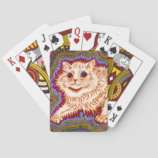 Kaleidoscope Cat Pokerkaarten (Achterkant)