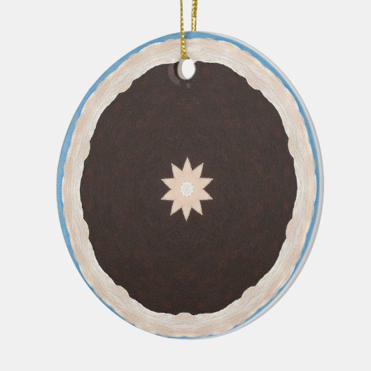 Kaleidoscope Chocolate Pie Ornaments Keramisch Ornament (Links)