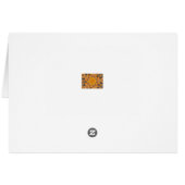 Kaleidoscope Citrouille orange Bonne Halloween (Dos Horizontal)