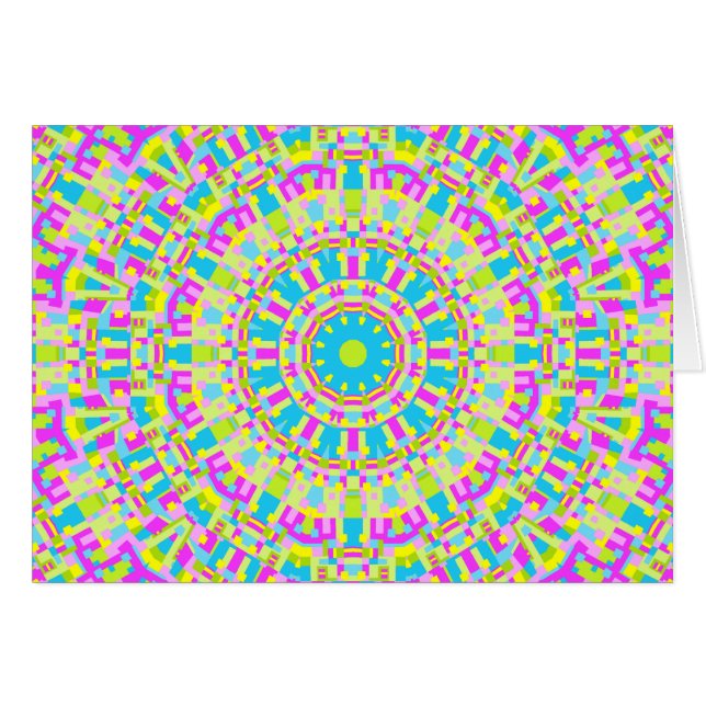 Kaleidoscope coloré 06 (Devant horizontal)