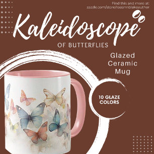 Kaleidoscope de papillons Mug en céramique