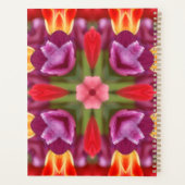 Kaleidoscope de tulipes colorées (Dos)