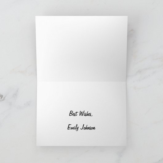 Kaleidoscope Design Bright Yellow Star Feestdagen Kaart (Binnen)