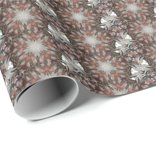 Kaleidoscope Design Star van de boomstam van de pa Cadeaupapier (Rol Hoek)