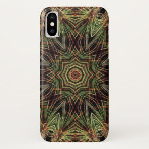 Kaleidoscope du Coque iphone vert
