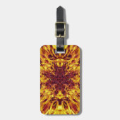 Kaleidoscope Fire Explosion Bagagelabel (Voorkant verticaal)