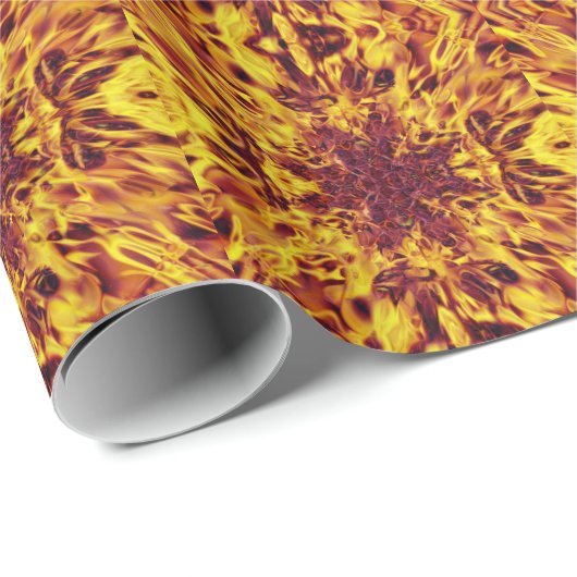 Kaleidoscope Fire Explosion Cadeaupapier (Rol Hoek)