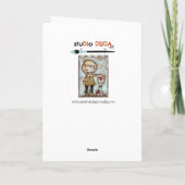 Kaleidoscope floral - Carte d'anniversaire (Dos)