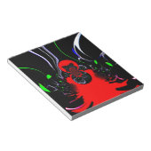 Kaleidoscope Fluid Art Print Notitieblok (Schuin)