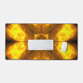 Kaleidoscope Fractal Art de la Flamme Dorée (Clavier et souris)