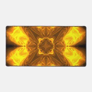 Kaleidoscope Fractal Art de la Flamme Dorée