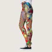 "Kaleidoscope Fury" Confort Leggings (Gauche)