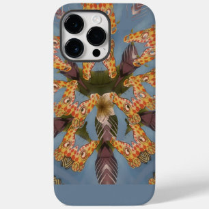 Kaleidoscope Giraffe Mandala: Abstracte Safari kun Case-Mate iPhone 14 Pro Max Hoesje