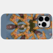Kaleidoscope Giraffe Mandala: Abstracte Safari kun Case-Mate iPhone Case (Achterkant (horizontaal))