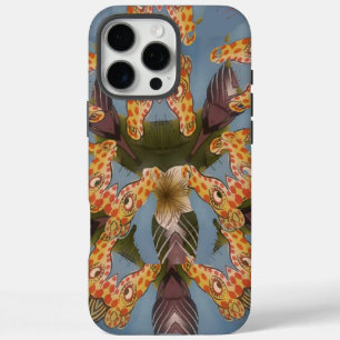 Kaleidoscope Giraffe Mandala: Abstracte Safari kun iPhone 16 Pro Max Hoesje