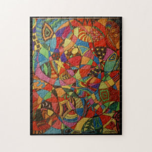 "Kaleidoscope" Jigzaag Puzzle Legpuzzel
