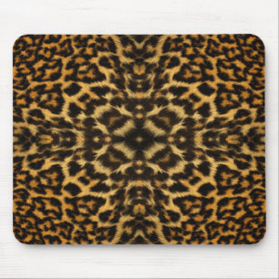Kaleidoscope Leopard Fur Pattern mousepad Muismat