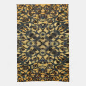 Kaleidoscope Leopard Fur Pattern Theedoek (Verticaal)