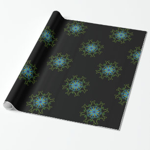Kaleidoscope Mandala Art Cadeau Papier d'enveloppe