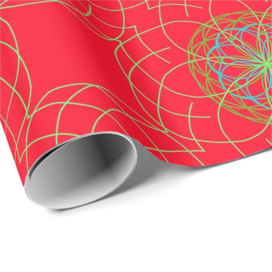 Kaleidoscope Mandala Art Gift Wrapping Paper 3 Cadeaupapier (Rol Hoek)
