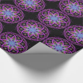 Kaleidoscope Mandala Art Gift Wrapping Paper 5 Cadeaupapier (Hoek)