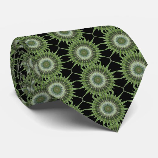 Kaleidoscope Mandala Art Stropdas (Opgerold)