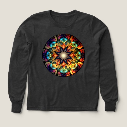 Kaleidoscope Mandala Flower Design-23091 (Motif recto)