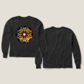 Kaleidoscope Mandala Flower Design-23091 (Motif recto et verso)