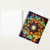 Kaleidoscope Mandala Flower Design-23091 (Devant avec enveloppe)