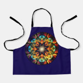 Kaleidoscope Mandala Flower Design-23091 Schort (Voorkant)