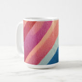 Kaleidoscope Morning – Geometric Abstract Mug (Devant gauche)