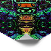 Kaleidoscope of Colors Poster (Hoek)