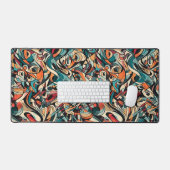 Kaleidoscope of Whimsical Curves Bureaumat (Keyboard & Muis)