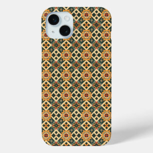 Kaleidoscope Patroon iPhone 15 Mini Hoesje