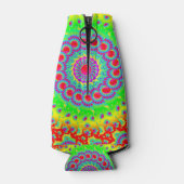 Kaleidoscope Pattern, Bright Koelaar Flesjeskoeler (Achterkant)