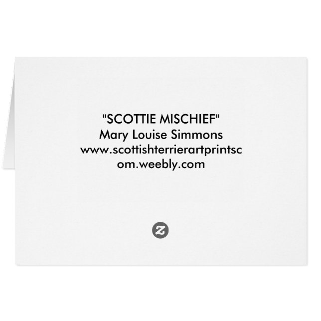 KALEIDOSCOPE SCOTTIES (Achterkant Horizontaal)