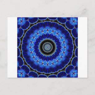 Kaleidoscope Seashell Briefkaart