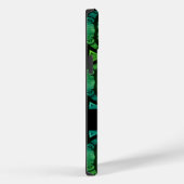 Kaleidoscope Shades of Greens iPhone/iPad case (Achterkant / Rechts)